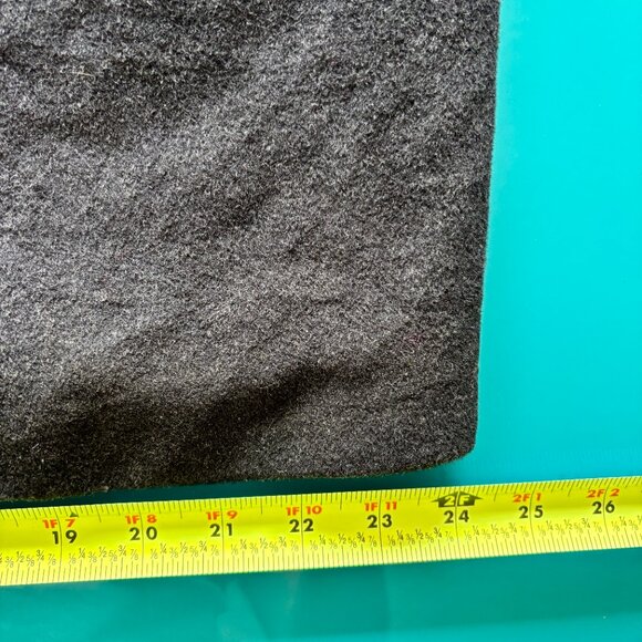 Vintage Racing Green Wool-Blend Grey Overcoat (Chest 44R) - Picture 16 of 16